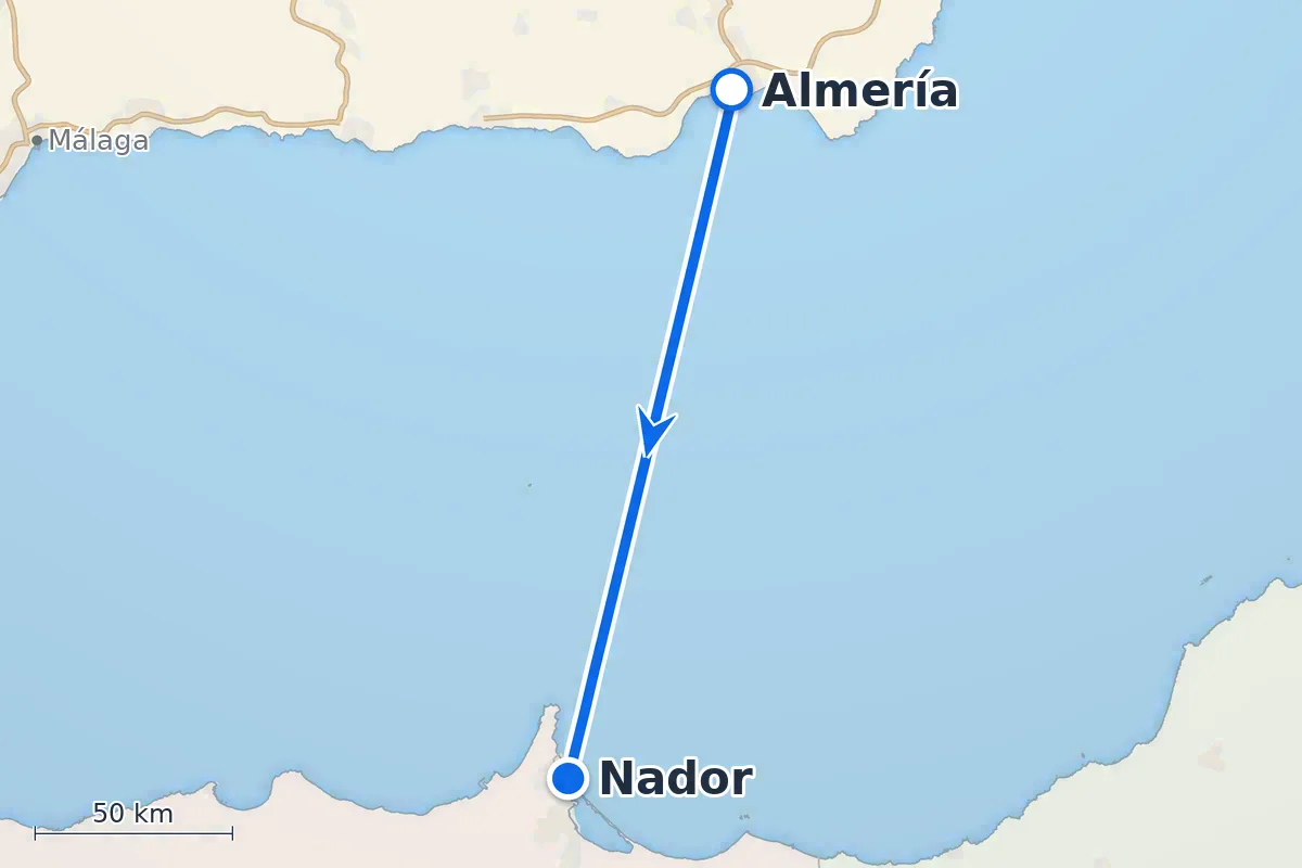 Almería - Nador